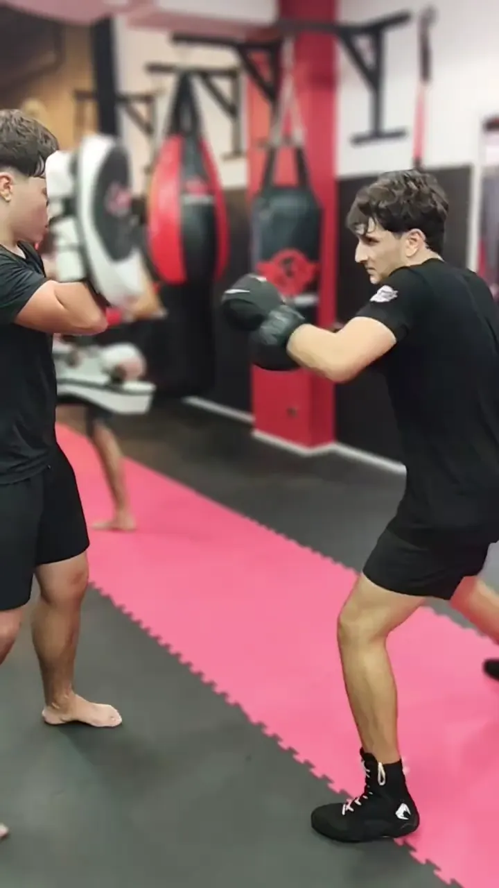 Trabajo con paos sobre el tatami